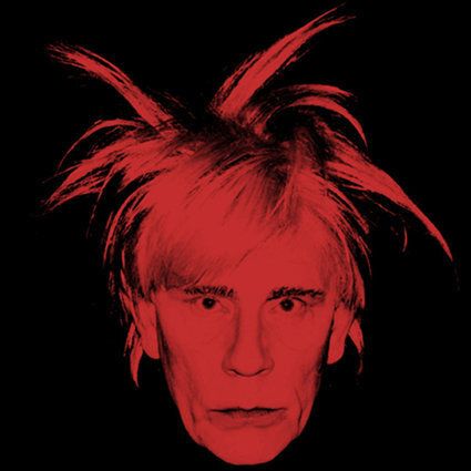 Courtesy of the Artist and Yancey Richardson Gallery Andy Warhol - Self Portrait (Fright Wig) (1986), 2014- Homage- Malkovich and the Masters
