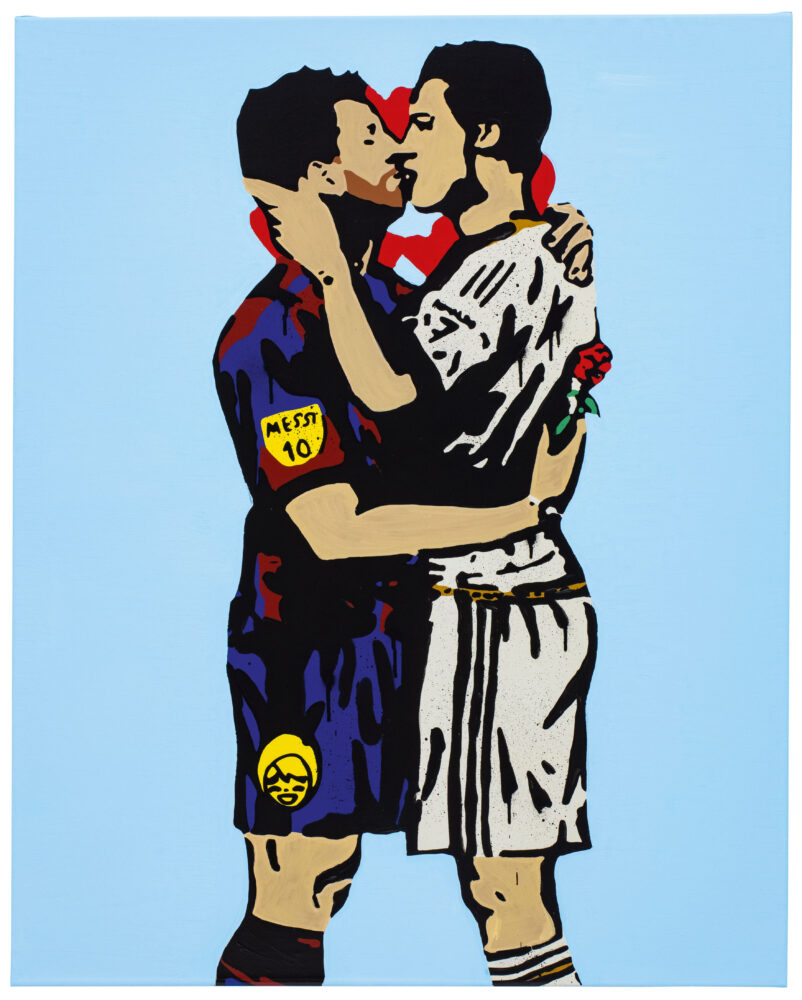 Love is blind, Messi and Ronaldo