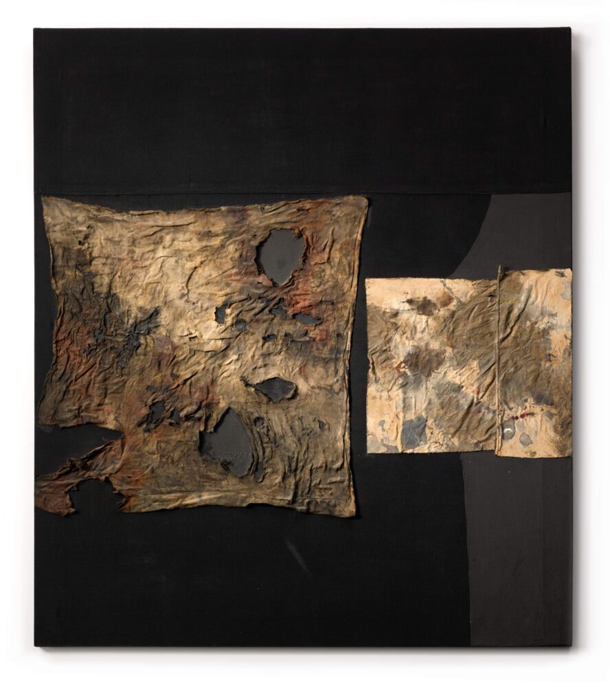 Alberto Burri, Nero,1955