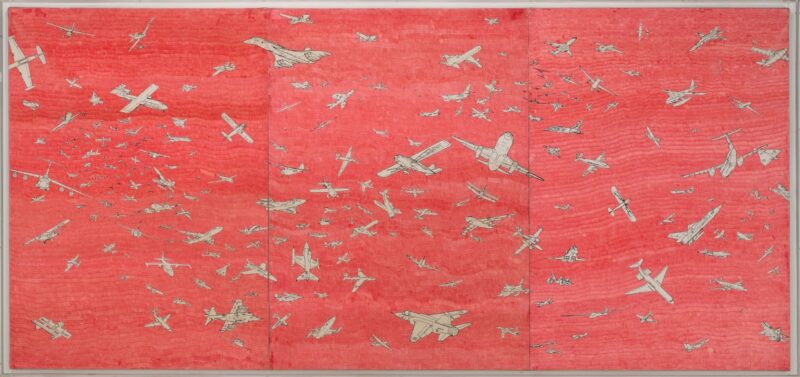 Alighiero Boetti, Aerei, 1980s