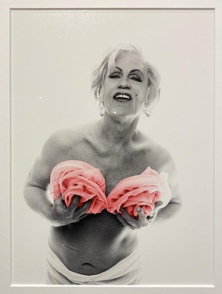Bert Stern, Marilyn in rose rosa, 1962
