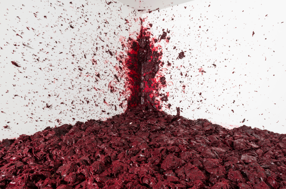 Anish Kapoor Shooting Into the Corner, 2008-2009 Mixed media Dimensions variable Photograph: Dave Morgan ©Anish Kapoor. All rights reserved SIAE, 2021