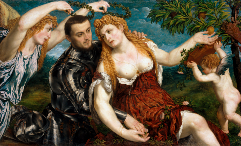 Paris Bordon Allegoria 1560 circa olio su tela cm 109x176 Kunshistorisches Museum, Vienna Credit: KHM - Museumsverband