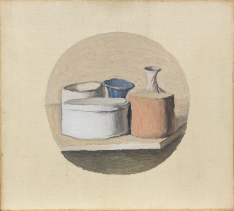 Lotto 560, Giorgio Morandi, Natura morta, 1952, olio su tela, 40x45 cm, stima 800.000/1.200.000 euro