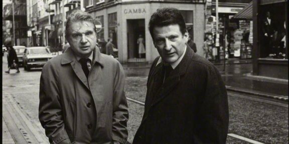 Harry Diamond, Francis Bacon and Lucian Freud; National Portrait Gallery, London