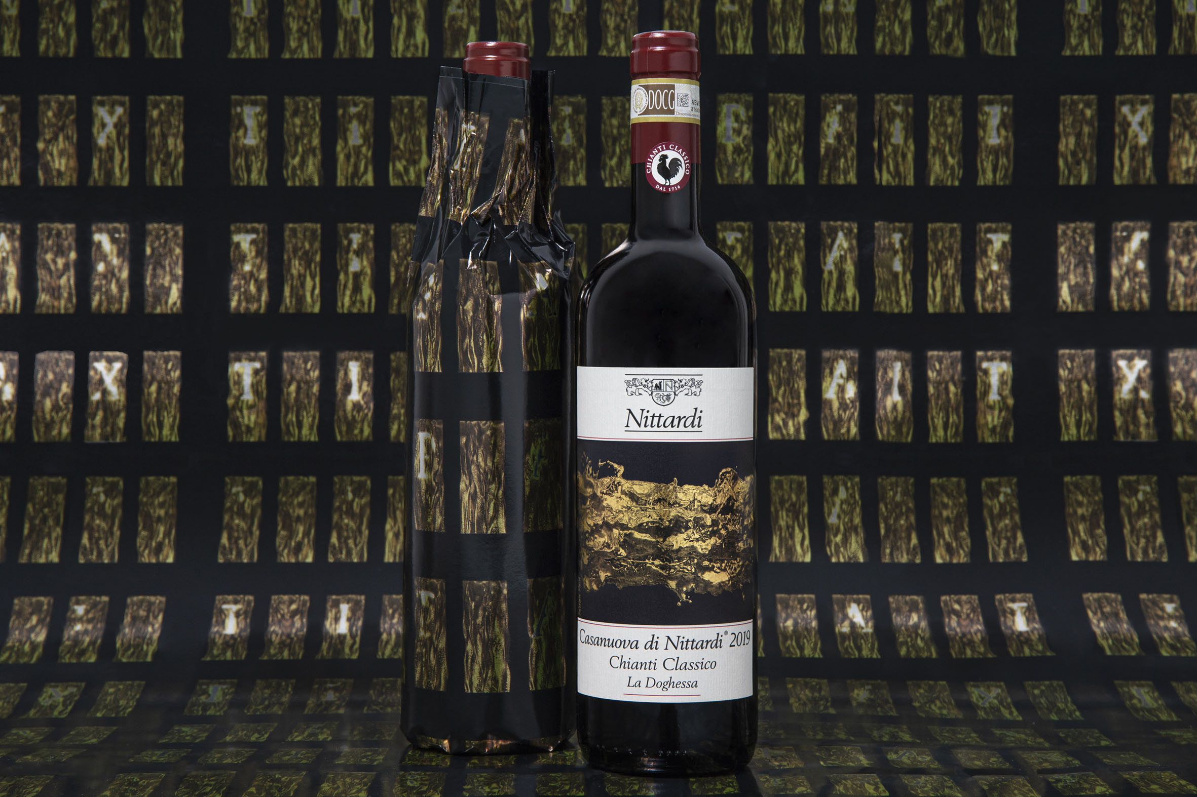 Arte viticola contemporanea. Fabrizio Plessi firma l’etichetta del Chianti Classico Nittardi 2019