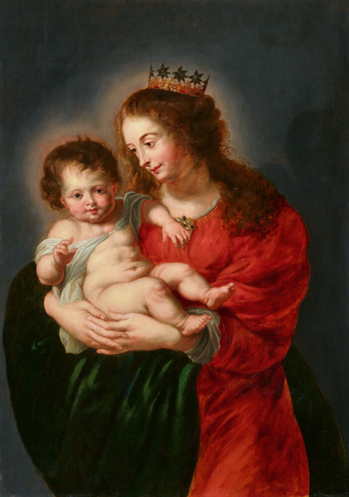 Peter Paul Rubens, Maria come madre di Dio e regina del cielo (stima: €180.000-240.000)