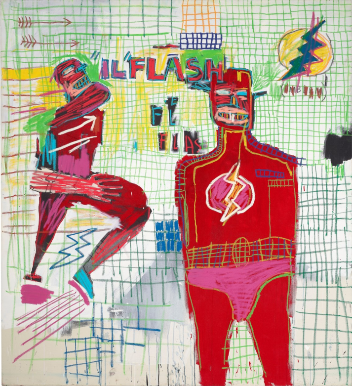 Jean-Michel Basquiat, Flash in Naples