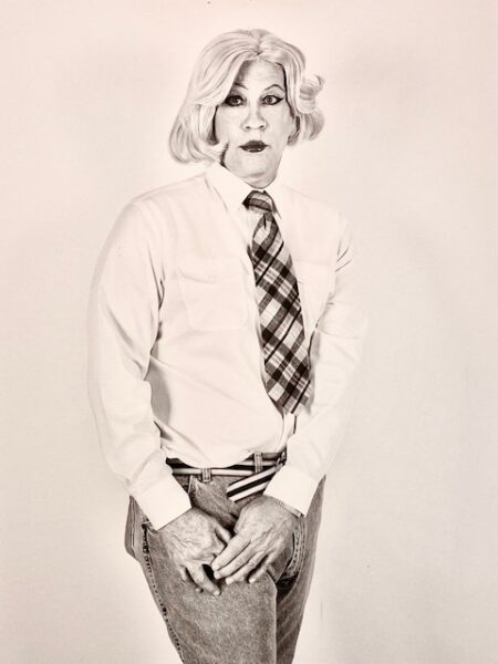 Christopher Makos, Lady Warhol in piedi, 1981