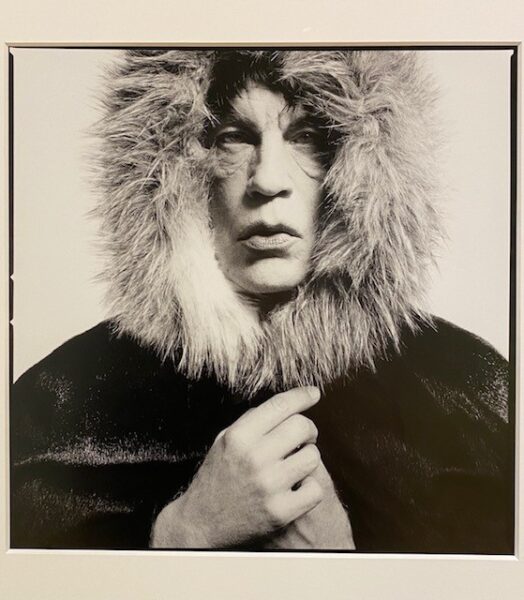David Bailey, Mick Jagger, Cappuccio di pelliccia, 1964