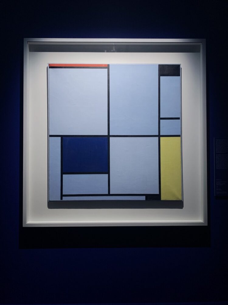 Piet Mondrian (1872-1944) Composizione con rosso, giallo e blu 1921 Olio su tela Kunstmuseum Den Haag