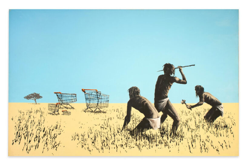 Banksy, Trolley Hunters, $5-7 milioni