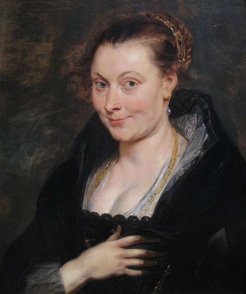 Peter Paul Rubens Portrait of Isabella Brant, c. 1620-1625 Cleveland Museum of Art Permanent collection