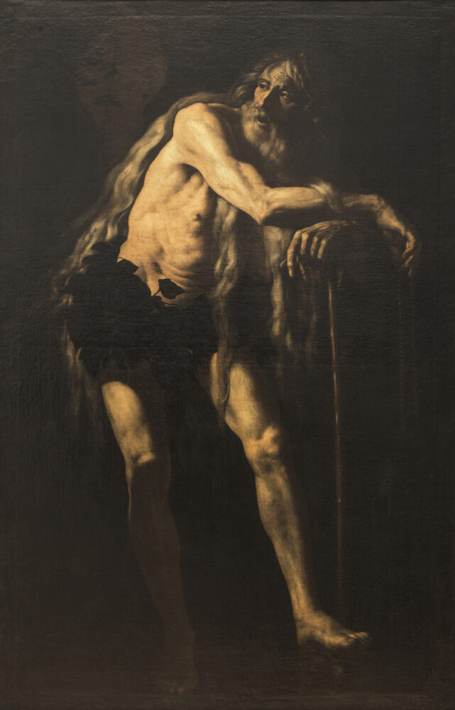 Battistello Caracciolo, Sant'Onofrio, olio su tela, 180 x 116 cm, Roma, Gallerie Nazionali di Arte Antica 