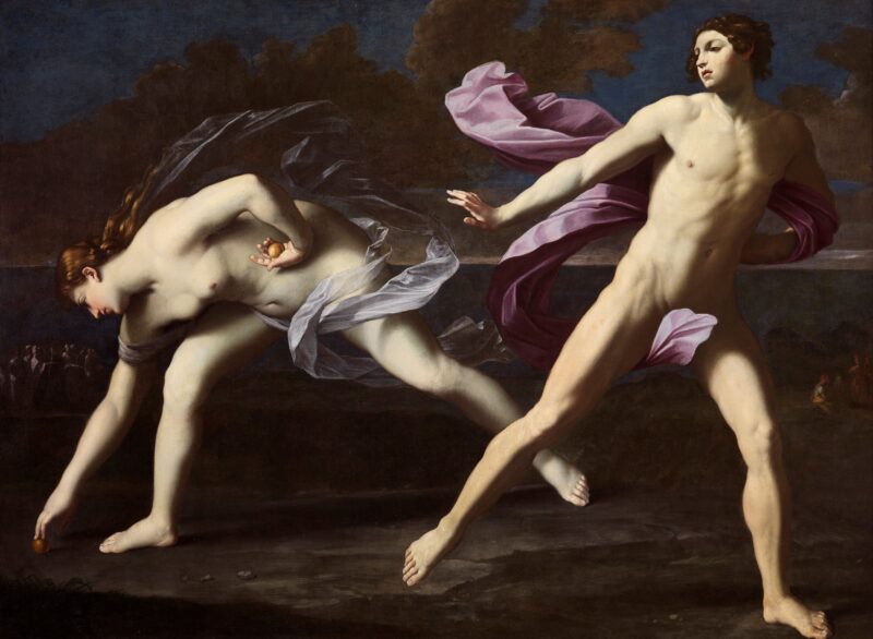 Guido Reni, Atalanta e Ippomene, olio su tela, 232 x 303 cm, Museo e Real Bosco di Capodimonte, Napoli ∏ Ministero della cultura - Museo e Real Bosco