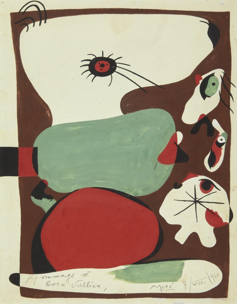 Joan Miro, Composition - 1960 © Artcurial