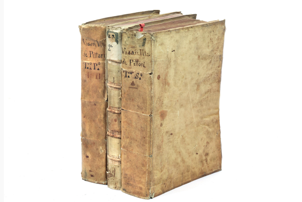 L’edizione delle Vite del Vasari acquisita dalla Biblioteca comunale degli Intronati di Siena