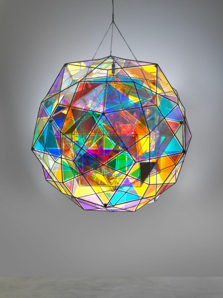 Olafur Eliasson, Dimmable Firefly Double Polyhedron Sphere Experiment, 2020