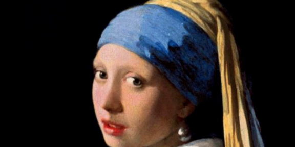 La Ragazza con l'orecchino di perla, di Johannes Vermeer, 1665 (particolare)