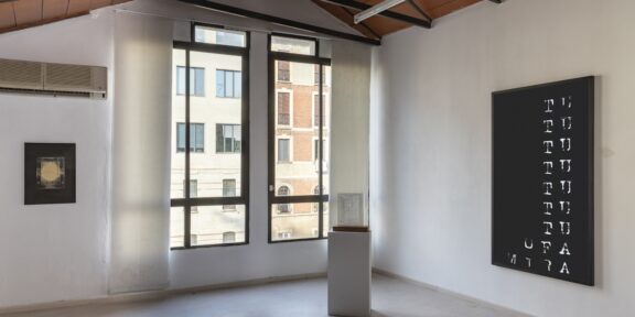 Gli spazi dell'Archivio, in via Machiavelli 30 a Milano © Archivio Vincenzo Agnetti