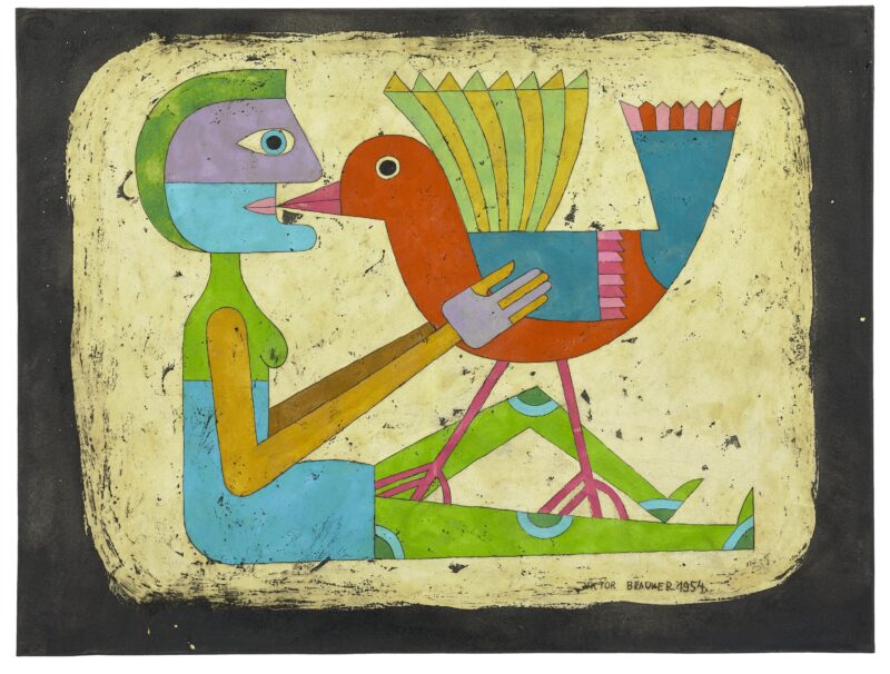 Victor Brauner, Inititation à la liberté - 1954 © Artcurial
