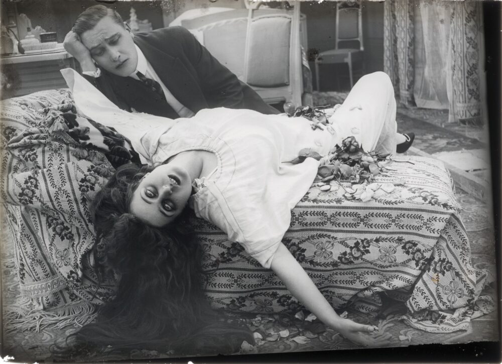 Alberto Nepoti e Pina Menichelli Gemma di Sant’Eremo, Alfredo Robert, Itala Film, 1918 Museo Nazionale del Cinema