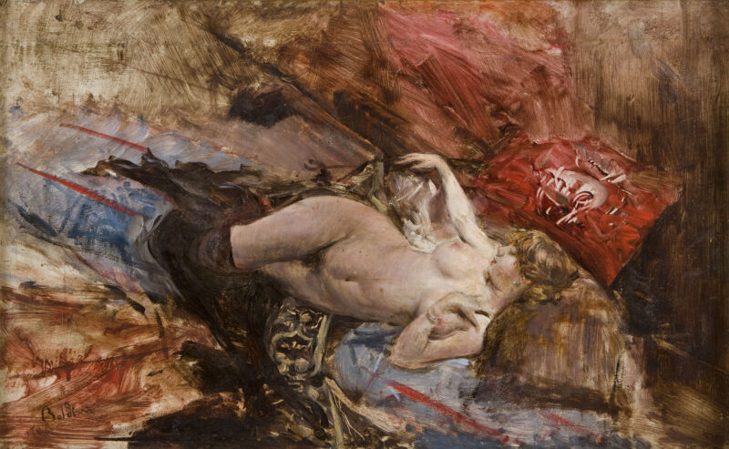 6. Giovanni Boldini, Calze nere. Collezione privata