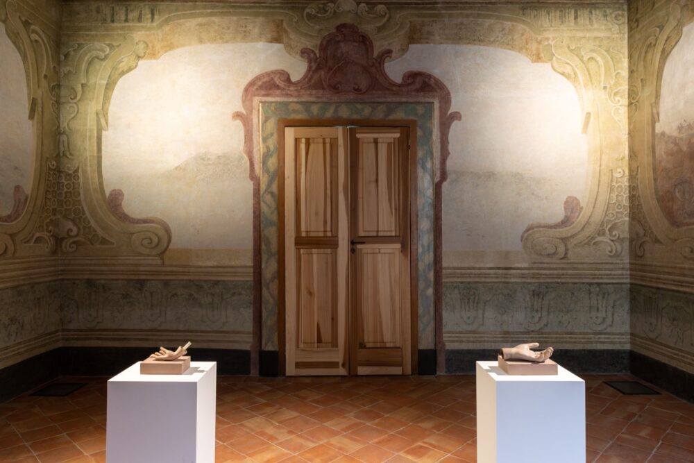 John Stezaker, installationviewat Fondazione Morra Greco, 2021 Photo: Danilo Donzelli Courtesy Fondazione Morra Greco