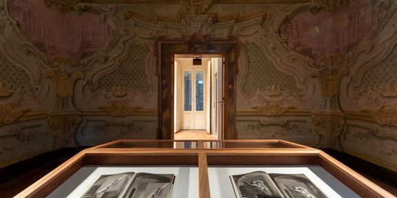 John Stezaker, installationviewat Fondazione Morra Greco, 2021 Photo: Danilo Donzelli Courtesy Fondazione Morra Greco