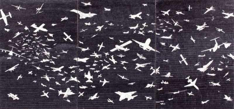 Alighiero Boetti, Aerei