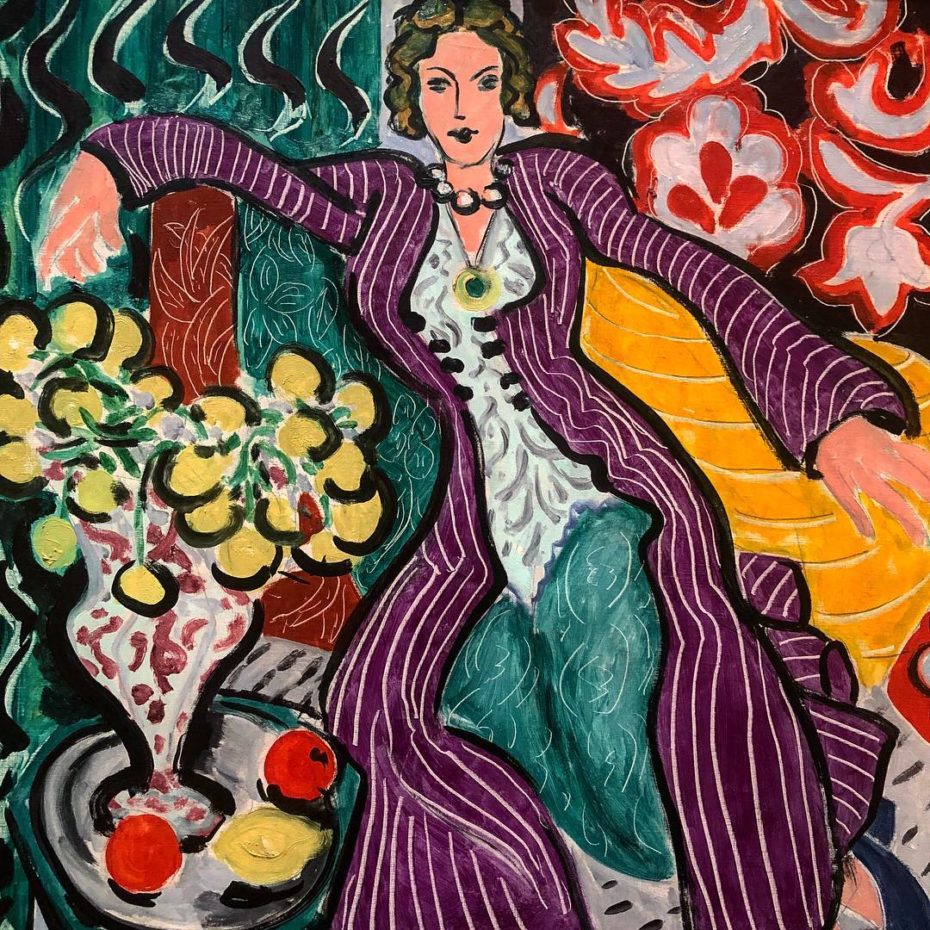 Henri Matisse, Woman in a Purple Coat (Lydia Delectorskaya)