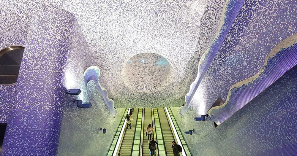 Le stazioni dell'Arte della Metropolitana di Napoli fra i casi al centro di Arte e Spazio pubblico