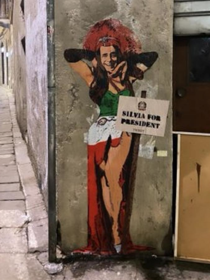 L'ultimo murale di tvboy a Milano