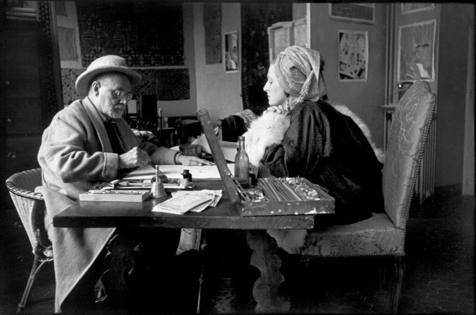 Henri Cartier-Bresson, Lydia e Matisse