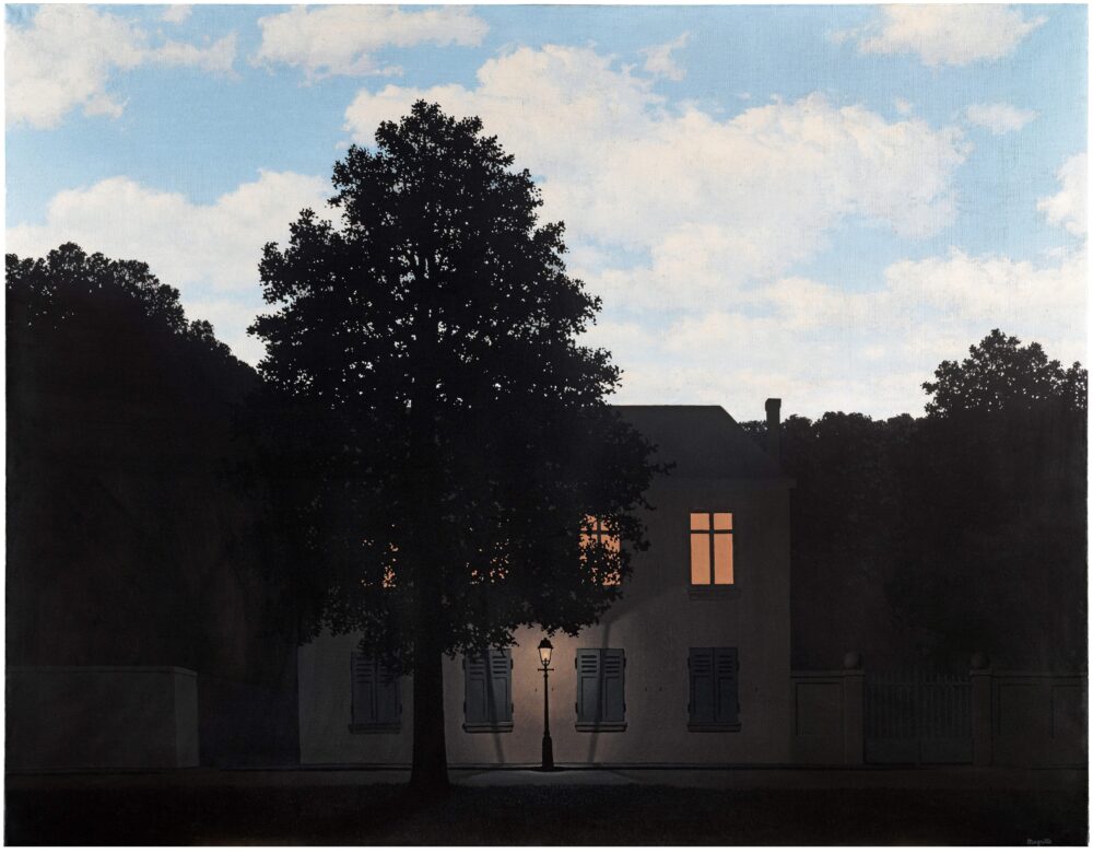 Magritte, L'empire des lumières, 1961