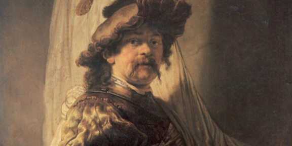 Rembrandt, The Standard-Bearer,1636 (particolare)
