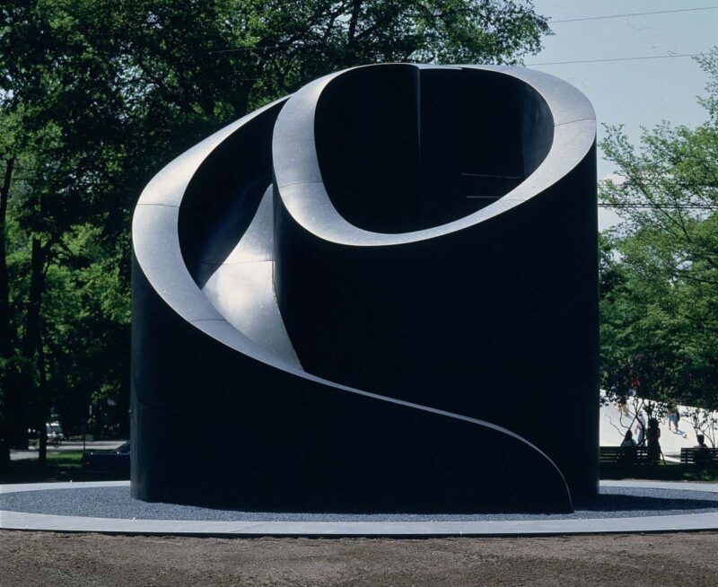 Isamu Noguchi, Black Slide Mantra (1966)