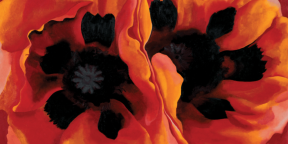 GEORGIA O’KEEFFE, ORIENTAL POPPIES, 1927, Oil on canvas, 76.7 x 102.1 cm. Collection of the Frederick R. Weisman Art Museum at the University of Minnesota, Minneapolis. Museum purchase. © Georgia O’Keeffe Museum / 2021, ProLitteris, Zurich