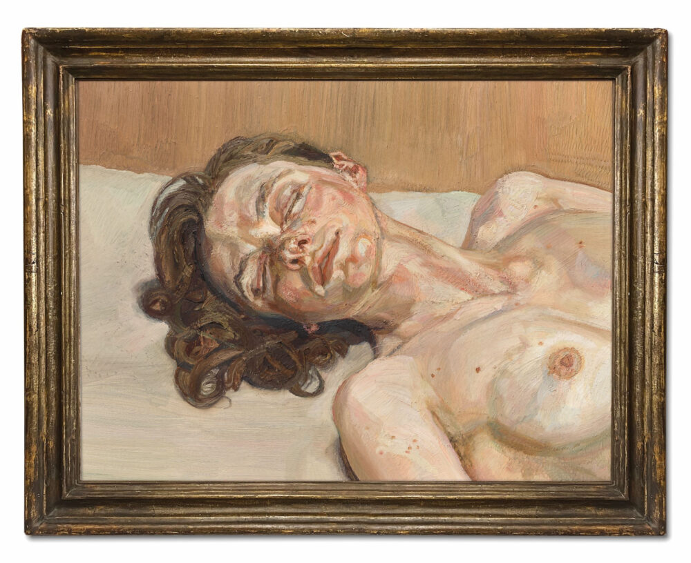 Lucian Freud, Girl with Closed Eyes (1986-87, Estimate on Request) 