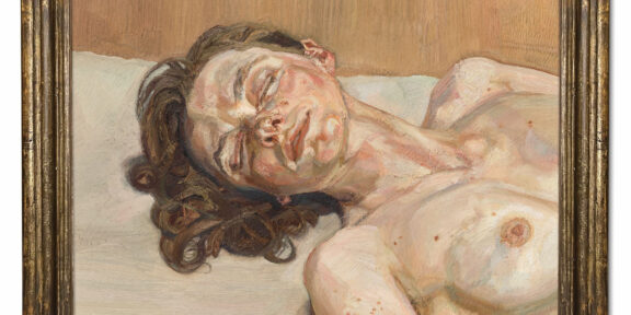 Lucian Freud, Girl with Closed Eyes (1986-87, Estimate on Request)
