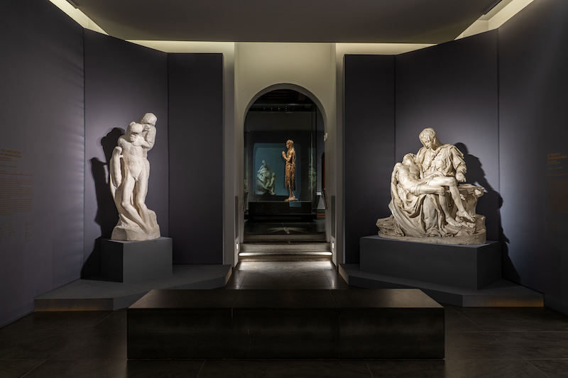 Le tre Pietà di Michelangelo in dialogo: 50 anni di maturazione spirituale e artistica del Buonarroti