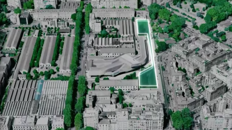 Il progetto del Grande Maxxi