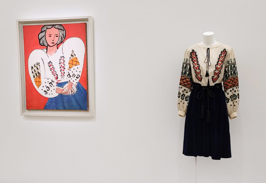 Yves Saint Laurent e Henri Matisse al Centre Pompidou (c)Valentina Buzzi