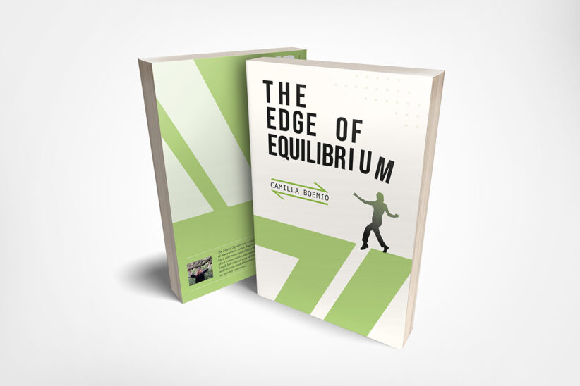 Camilla Boemio, The edge of equilibrium, Vanillaedizioni, 2021 (Cover designed by Rick Casson) - Courtesy Camilla Boemio