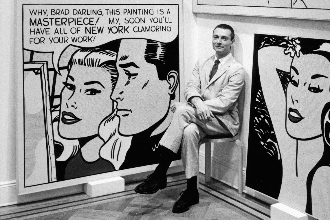 Lo studio di Roy Lichtenstein è stato donato al Whitney Museum di New York