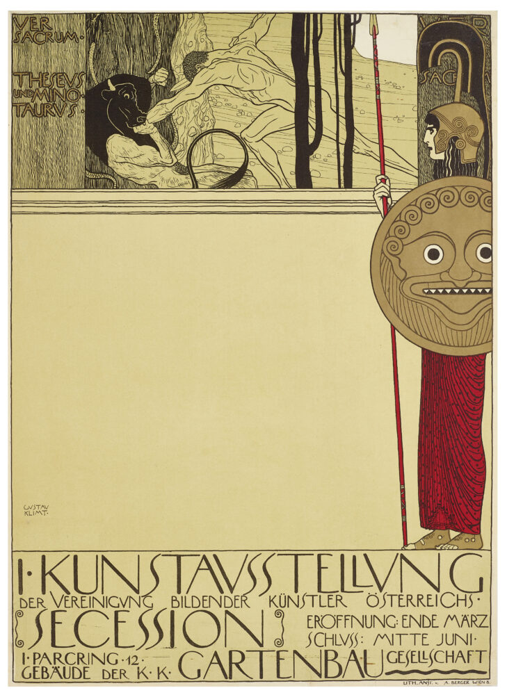 Gustav Klimt, Manifesto per la I Mostra della Secessione dopo la censura