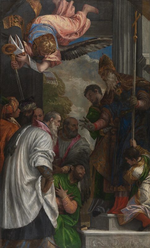 Paolo Veronese, Consacrazione di San Nicola (1562), olio su tela © The National Gallery