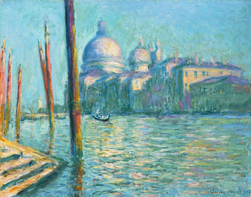 Claude Monet, Le Grand Canal et Santa Maria della Salute,1908