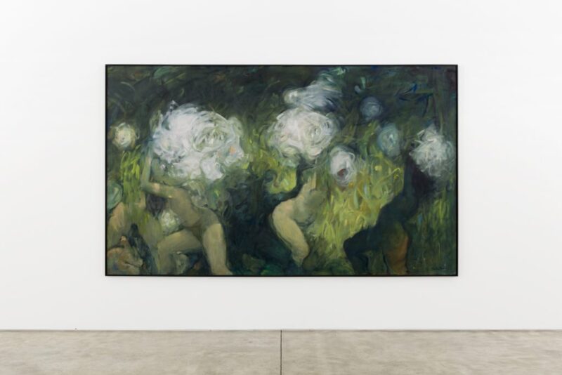 Dorothea Tanning, On Avalon (1987). Photo by Diego Flores, courtesy of Kasmin Gallery, New York, ©2022 the Destina Foundation/Artists Rights Society (ARS), New York.