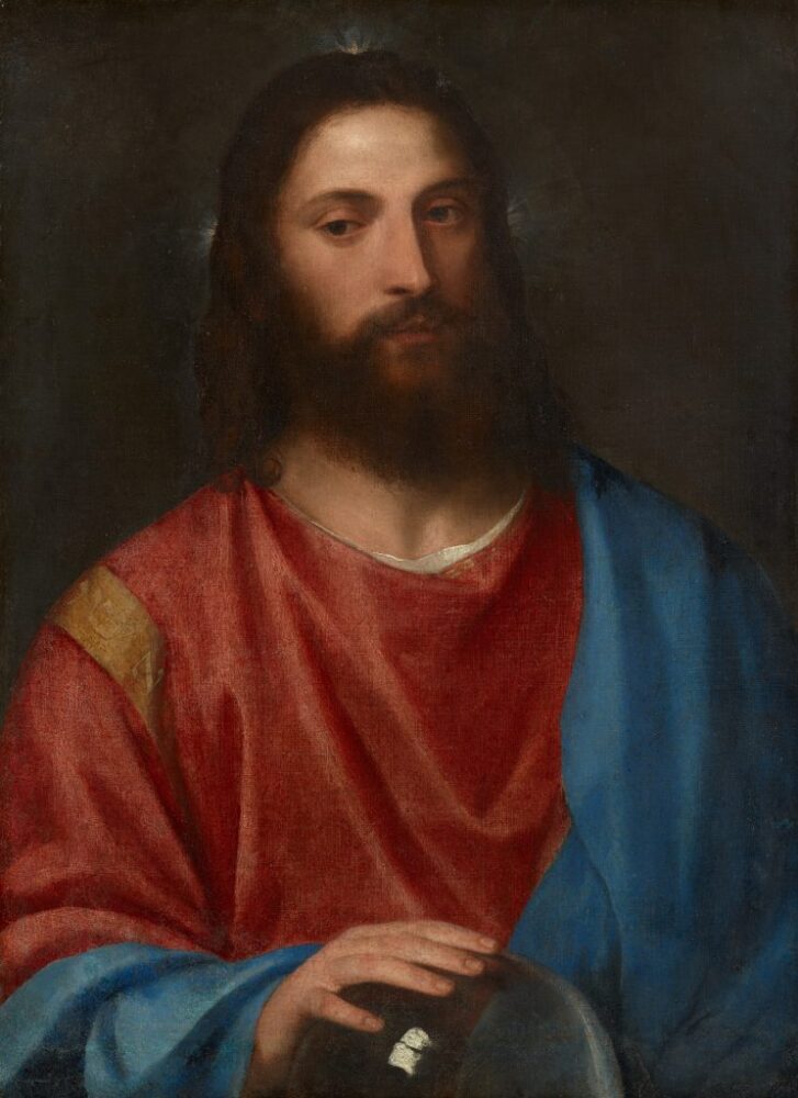 Tiziano, Cristo con il Globo ai Raggi X ©KHM Museum Association